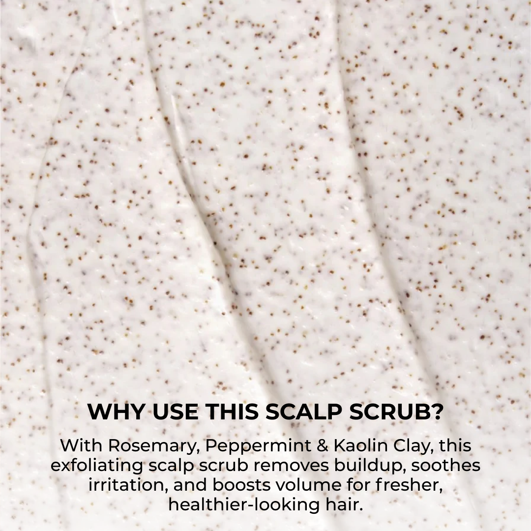 Deep Cleanse Scalp Scrub with Rosemary & Mint