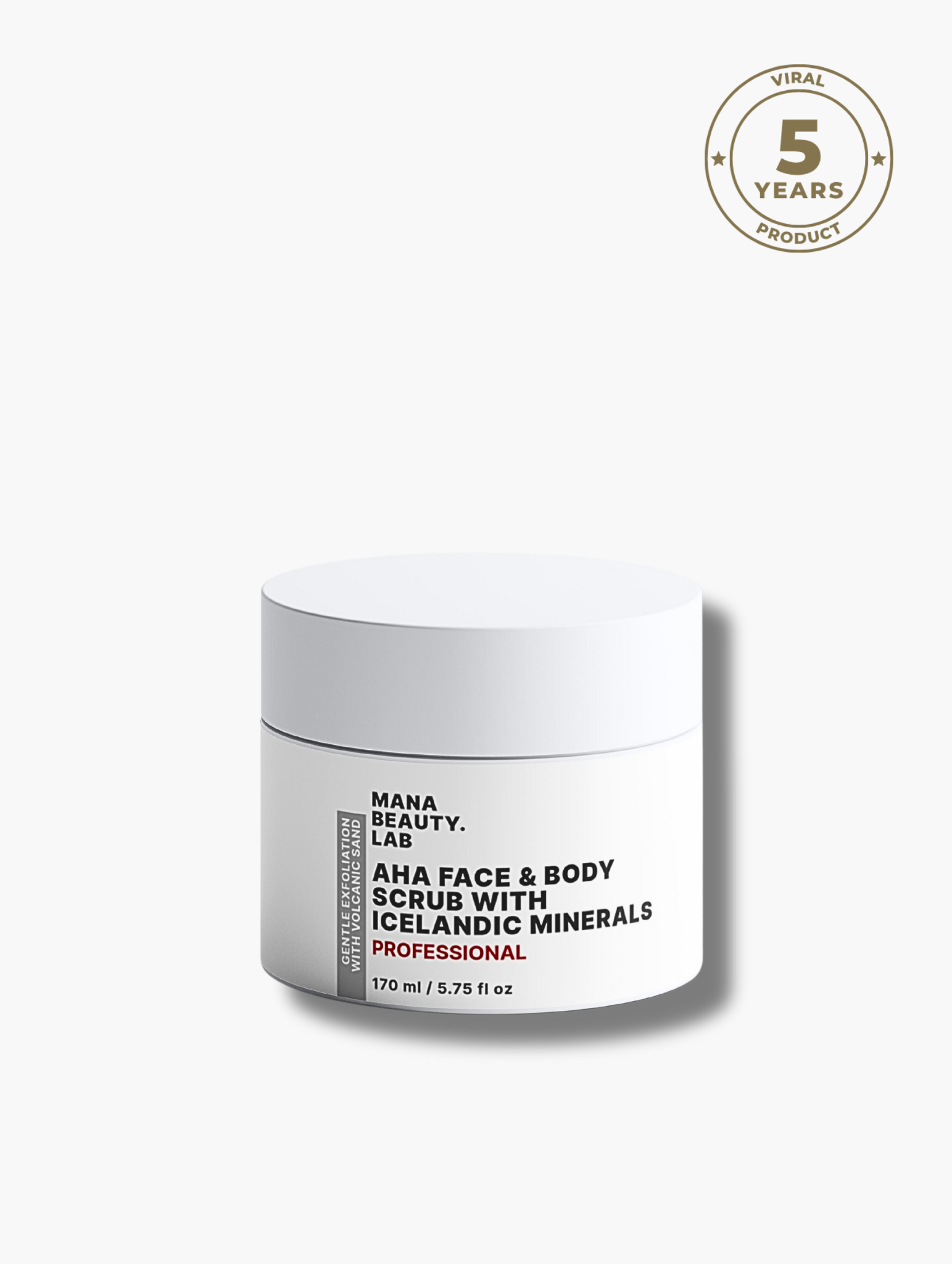 AHA Face & Body Scrub with Icelandic Minerals