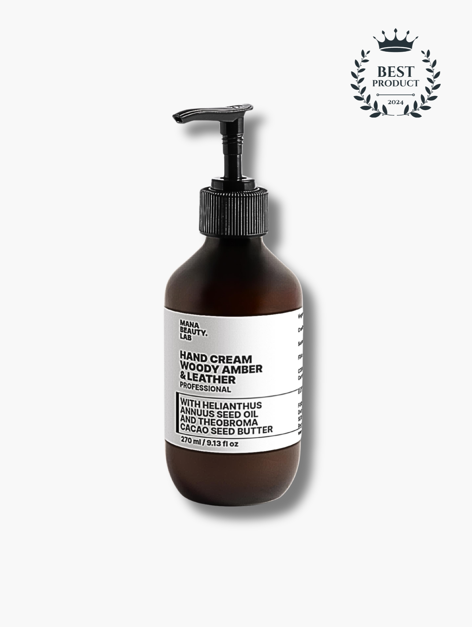 Hand Cream, Woody Amber & Leather