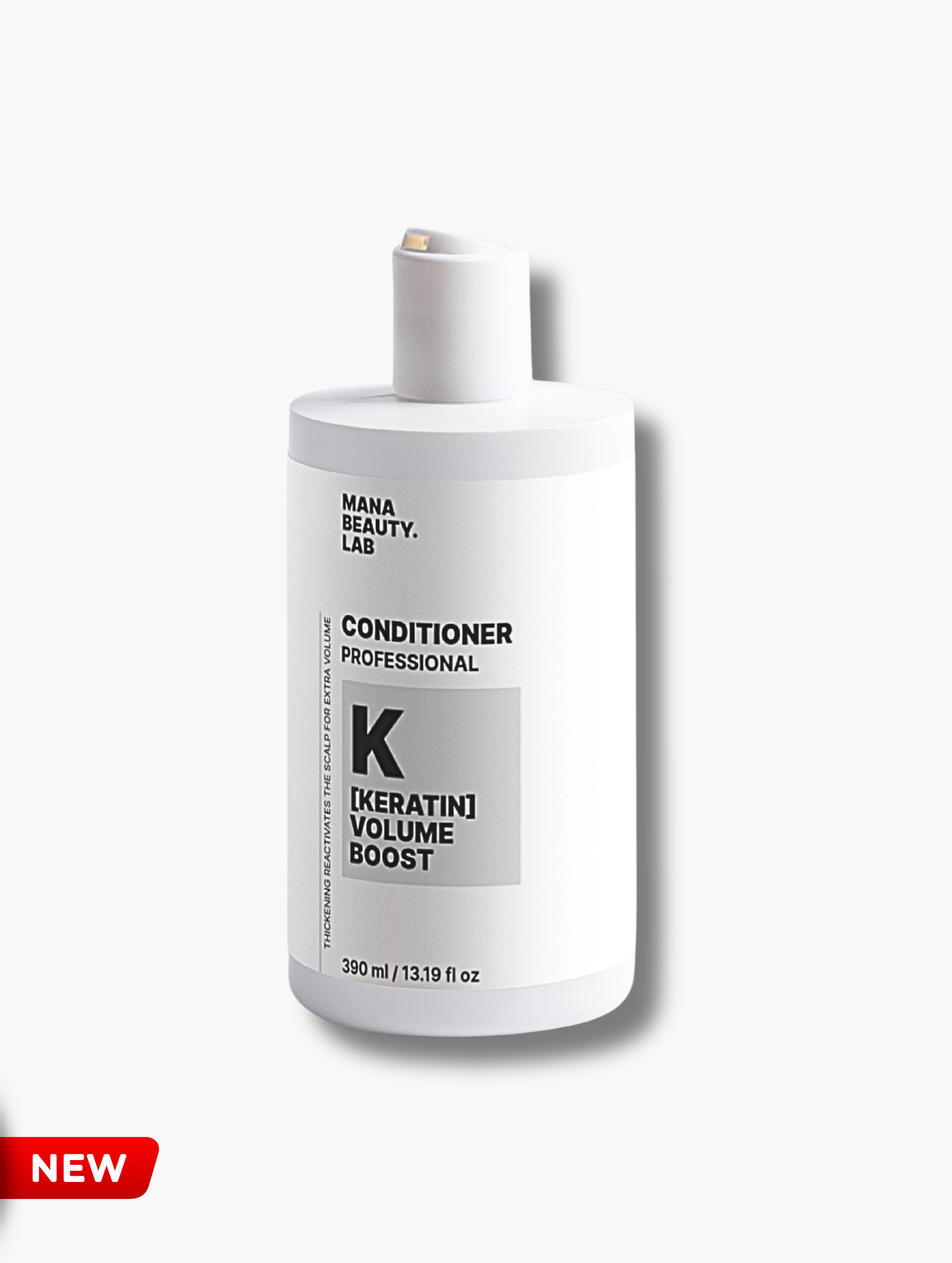 Keratin Volume Boost Conditioner by MANA BEAUTY.LAB – thickening and detangling hair conditioner