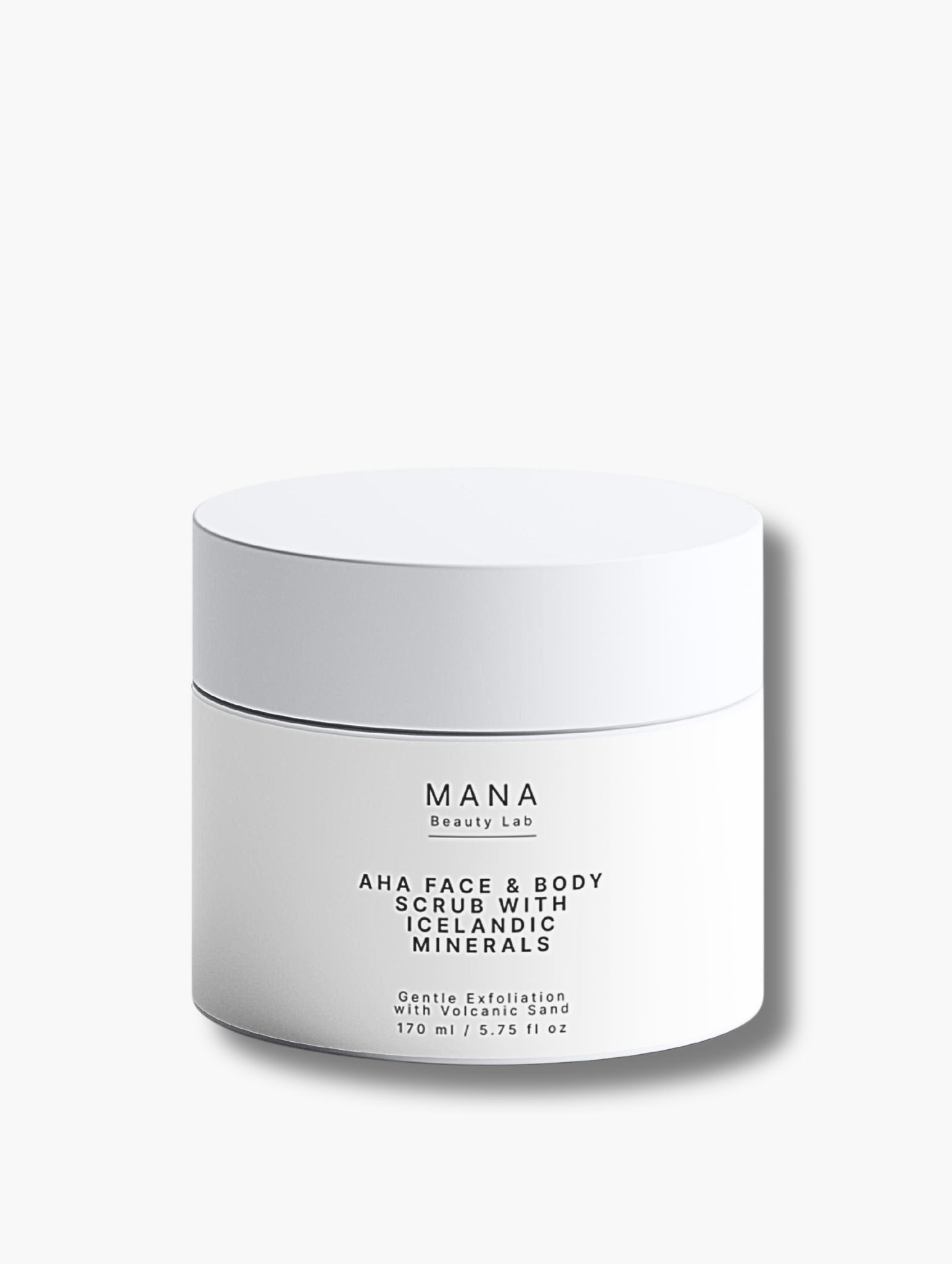 AHA Face & Body Scrub with Icelandic Minerals