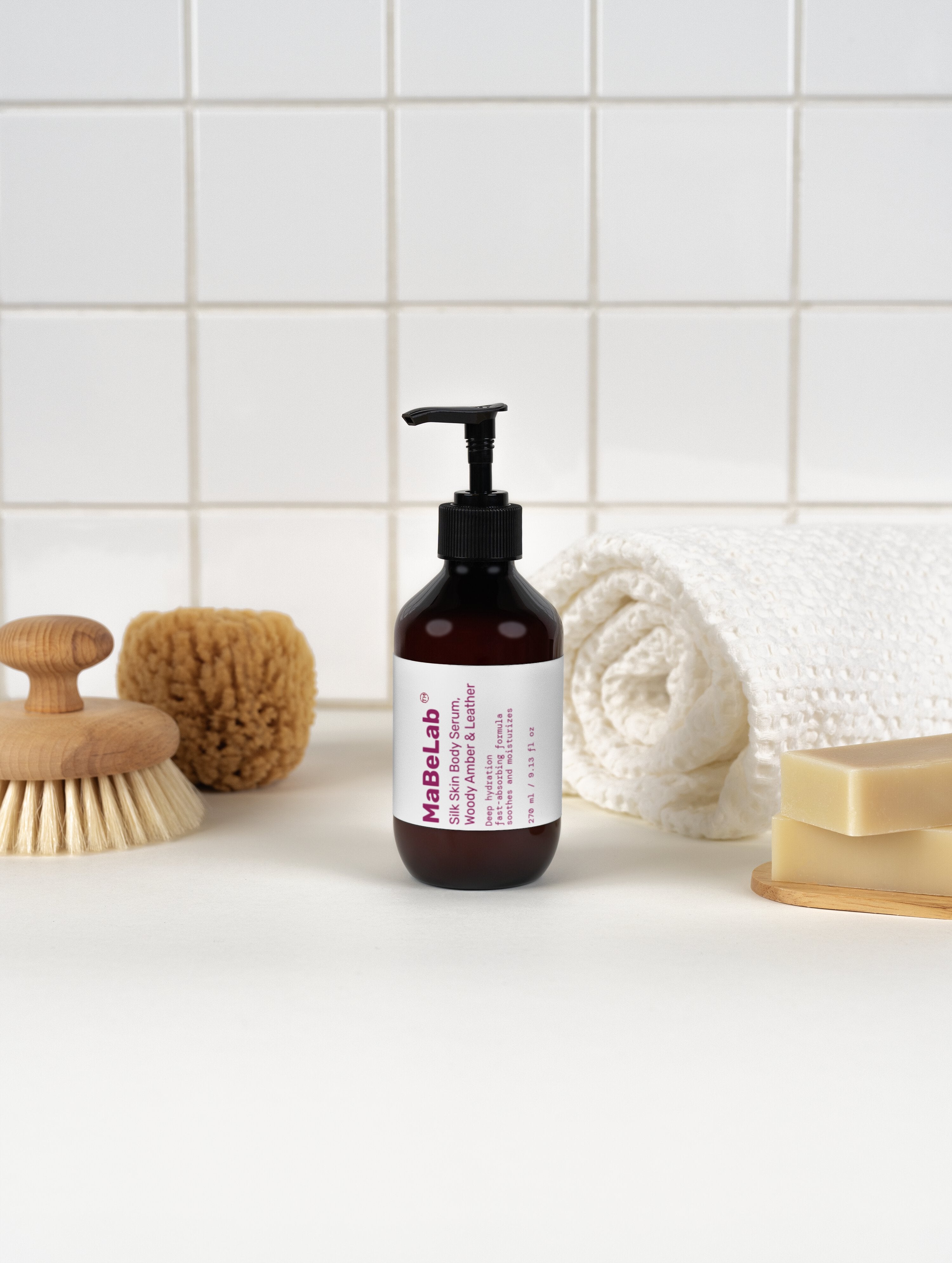 Body Serum, Woody Amber & Leather